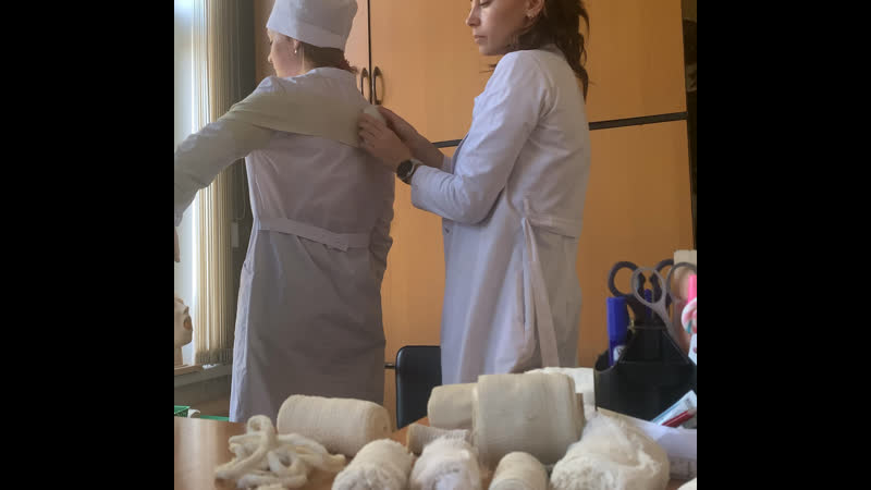 Колосовидная повязка на плечевой