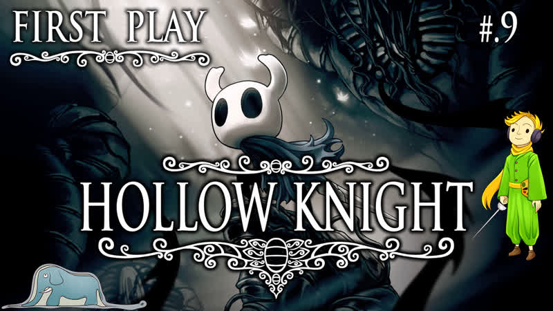 Hollow Knight первый раз с Kwei, ч.