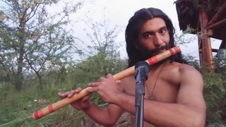 Raga Bhupali - bansuri F flute - flauta de bambú india - short alap