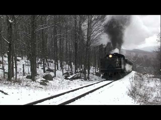Cass Scenic Railroad In the Snow