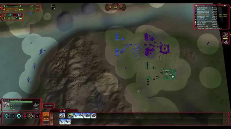 Snipes on gap Supreme Commander: Forged