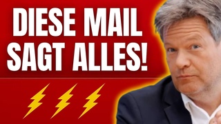 Durch diese Mail gert Habeck in Schwierigkeiten!