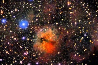 Zooming in on the location of HL Tauri