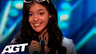 Watch: Summer Rios Sings Something in the Orange and Gets Simon Cowells Golden Buzzer