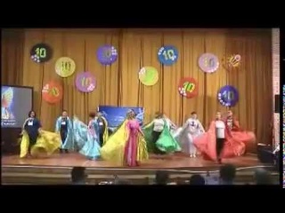 Ирина Голубева . Авторская игровая программа и флешмоб “Птица счастья “ .