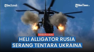 Aksi Helikopter Serang Ka-52 Luncurkan Rudal ke Benteng Militer Ukraina