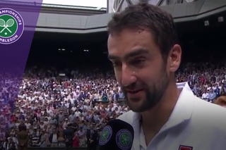 Marin Cilic Wimbledon 2017 final runner-up interview