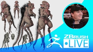 Creature Sculpting & Exploration of Forms - Brett Briley “Spark“ - Episode 19