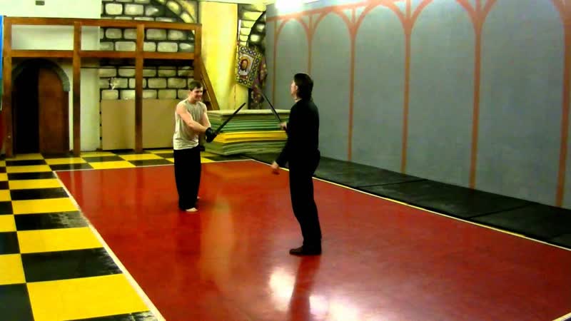 Набивка с продавливанием (sword pressure