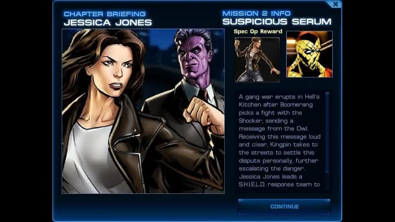 Special Operation 31: Jessica Jones, Mission 2: Suspicious