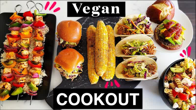 BOMB SUMMER COOKOUT FOOD (на растительной основе, веганский и вкусный
