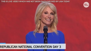 Kellyanne Conway's RNC speech addresses time with Trump as president, campaigns for 2024 election