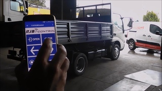 RJB I-Control - Control tipper trucks with your smartphone.