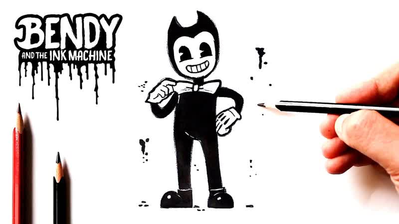 Как нарисовать Чернильного Бенди, Bendy And the ink
