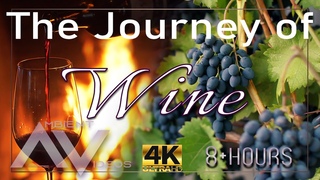 WINE - Wine yards, wine making and tasting 8 HOURS of Background Ambient Video