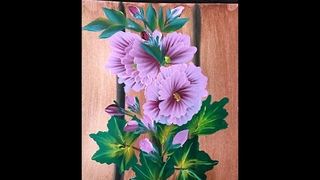 One stroke Painting- Quick and Simple Composition