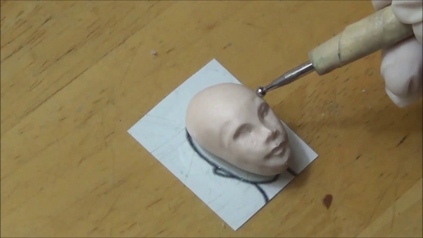 Part 1 commission progress in work doll