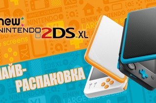 Лайв-распаковка New Nintendo 2DS с Level Up Days