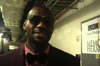LeBron James Arrives in Style for the 2013 All-Star Game
