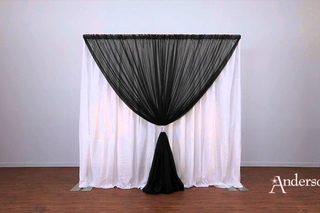 Two-tone Pipe and Drape with Ties