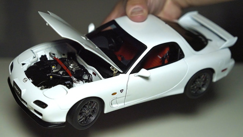 1:18 MAZDA Savanna RX7 FD Spirit R Type A 2002 AUTOart Unboxing