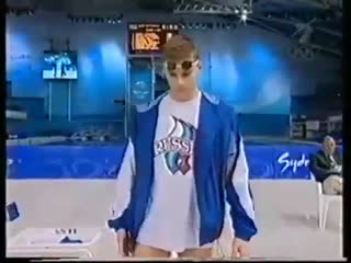 15-ти летний Майкл Фелпс на Олимпийских играх в Сиднее