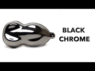 Black Chrome. Химическая металлизация с добавлением никеля. Темное зеркальное покрытие. Темный хром.