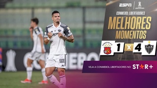 GOLEADA DO ATLÉTICO-MG NA ESTREIA NA LIBERTADORES! | Caracas 1 x 4 Atlético-MG | Melhores Momentos