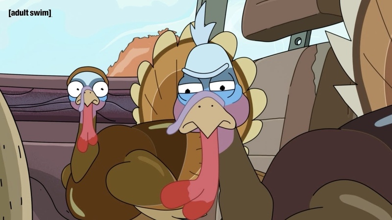 The Hunt for Turkey Rick, Rick and Morty, adult