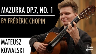 Frederic Chopin’s “Mazurka Op. 7, No.1“ performed by Mateusz Kowalski on a 1971 Manuel Contreras