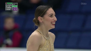 Сара Конти – Никколо Мачии. Короткая программа | Чемпионат Европы-2023 по фигурному катанию