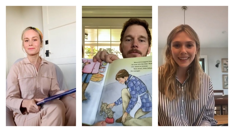 Marvel Cast Read Kids Books During Quarantine, ( Covid
