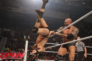 Batista vs. Alberto Del Rio: Raw, Feb. 24, 2014