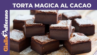 TORTA MAGICA AL CACAO: RICETTA PERFETTA!
