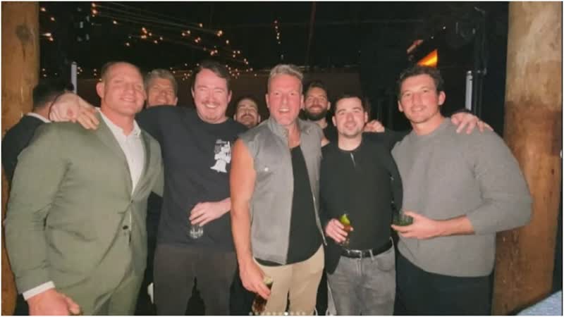 AJ Hawk almost stole the show, but Miles Teller Shane Gillis ACTUALLY did , The Pat Mc Afee