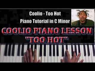 Old School Hip Hop Coolio Piano Tutorial (Throwback)