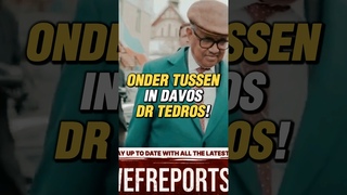 ONDER TUSSEN IN DAVOS DR TEDROS AVI YEMINI REBEL NEWS GOT HIM! #DISEASEX #AVIYEMINI #REBELNEWS
