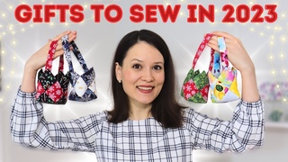 How to sew a gorgeous basket from scraps? Handmade gifts 2023