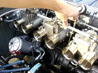 BMW 2800 weber setup 2 S38b38