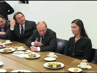 Путин и Познер