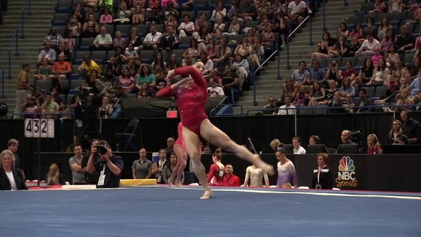 Aly Raisman Floor Exercise 2016 Secret U. S. Classic