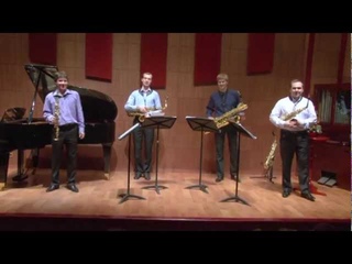 A. Eshpai - Rondo - Etude (Glazounov Saxophone Quartet)