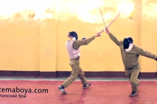Пластунский бой . Сабли 2
