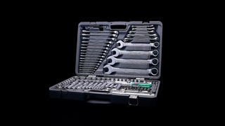 Большой набор инструмента в кейсе GARWIN PRO 641150. 169 предметов