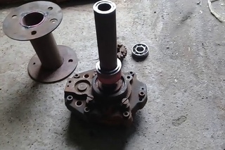 Самодельная лебедка. Часть 1 / Homemade winch. Part 1
