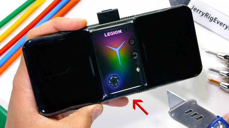 The coolest phone Ive ever broken Legion Duel Phone