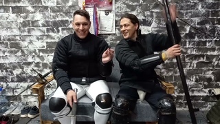 Spear vs. Longsword, Rapier, Spear #HEMA sparring challenge
