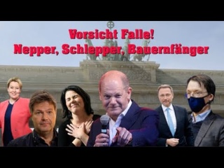 Vorsicht Falle! Nepper, Schlepper, Bauernfnger! Folgt nicht den Irrlichtern! Neuer Kanaltrailer
