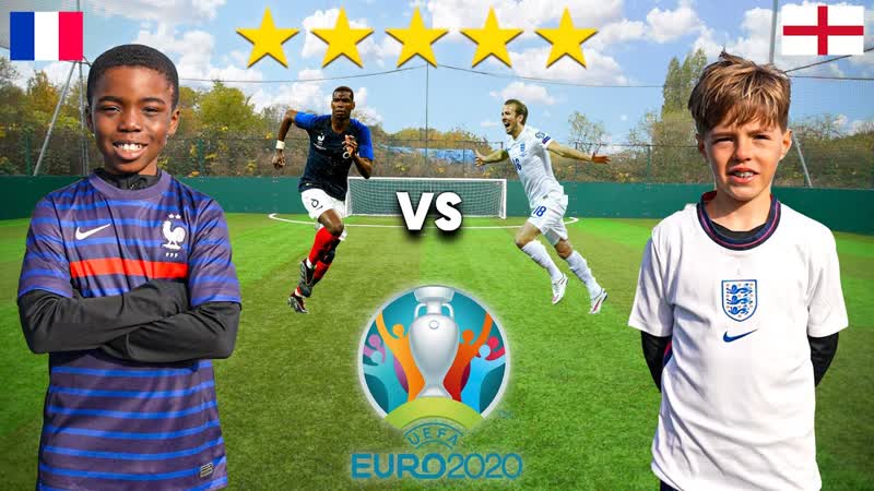 11 Year Old POGBA vs 10 Year Old HARRY KANE ( UEFA EURO 2020) Football