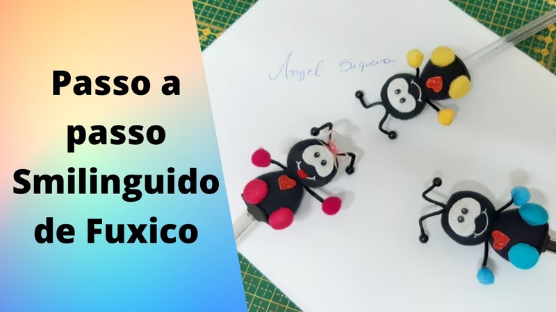 Passo a passo Ponteira para caneta Formiguinha De